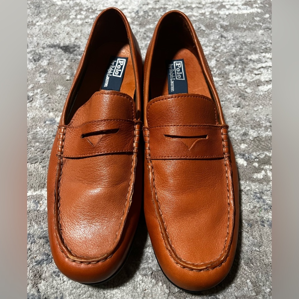 Polo Ralph Lauren Loafers ADANTE all leather, gentle care almost like new